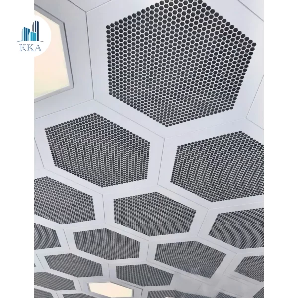Trần Nhôm Lục Giác Hexagon 1