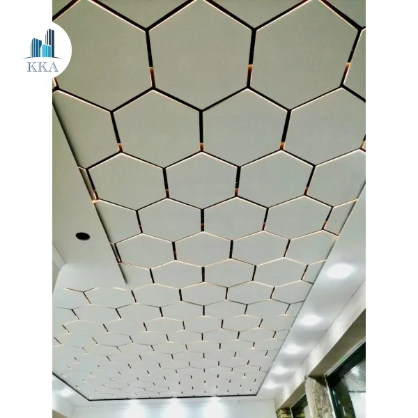 Trần Nhôm Lục Giác Hexagon 2